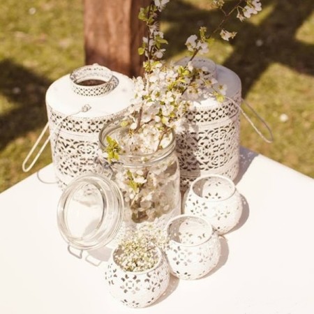 Vintage vase - Lace L