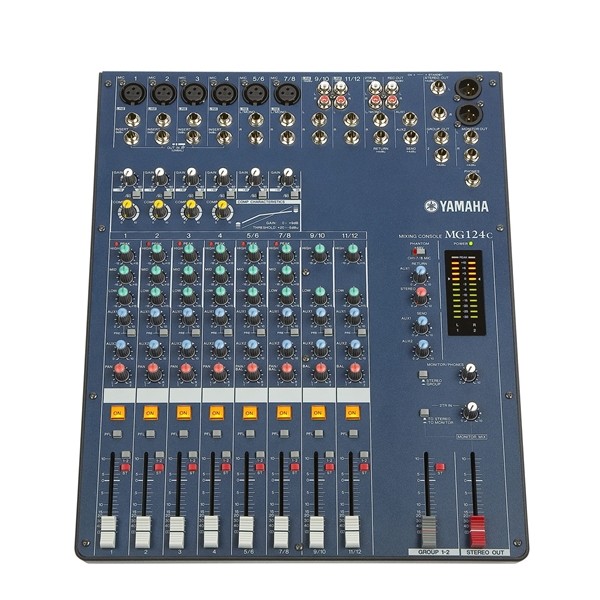 Analogue Mixer Yamaha MG124C 8ch