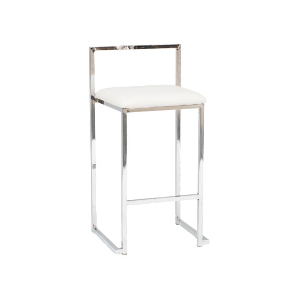 Bar chair - Cube, white