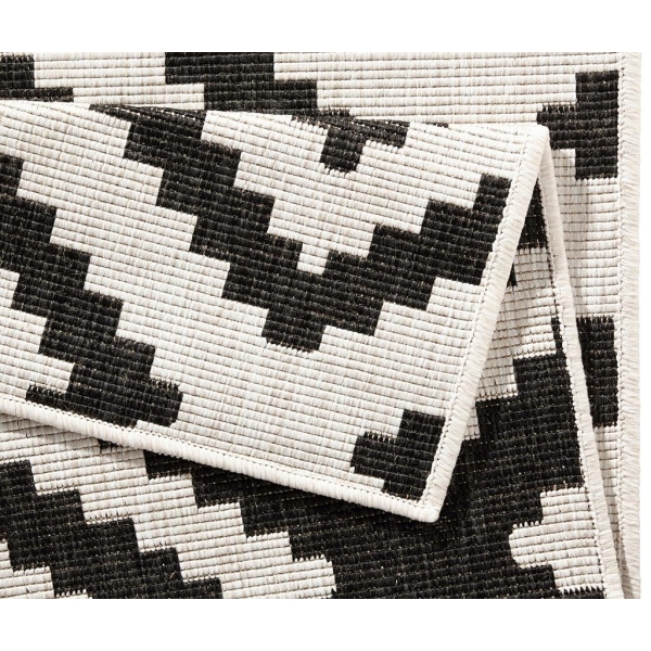 Karo Rug - Black and White 