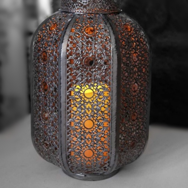 Battery Lantern - Boho