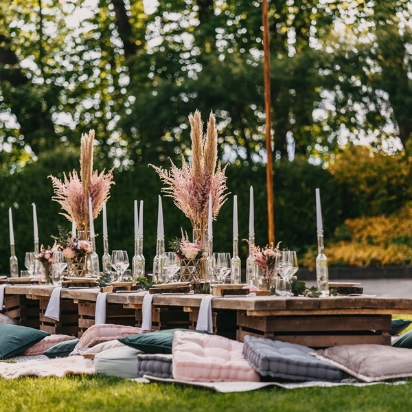 Crate table Wood - Boho