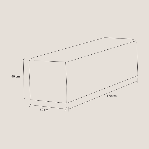 Low seat / Pouffe - Soft M