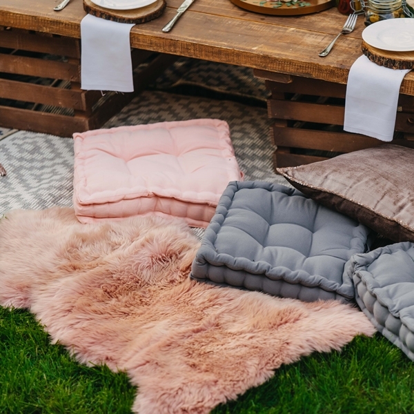 Sheepskin Rug - Pink