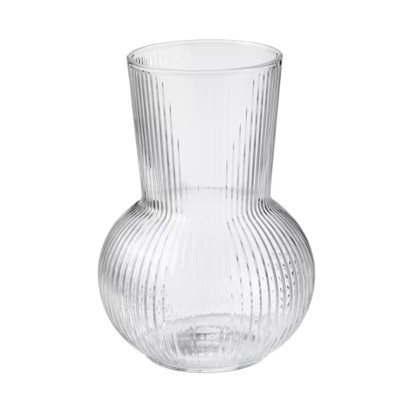 Ribbed Vase