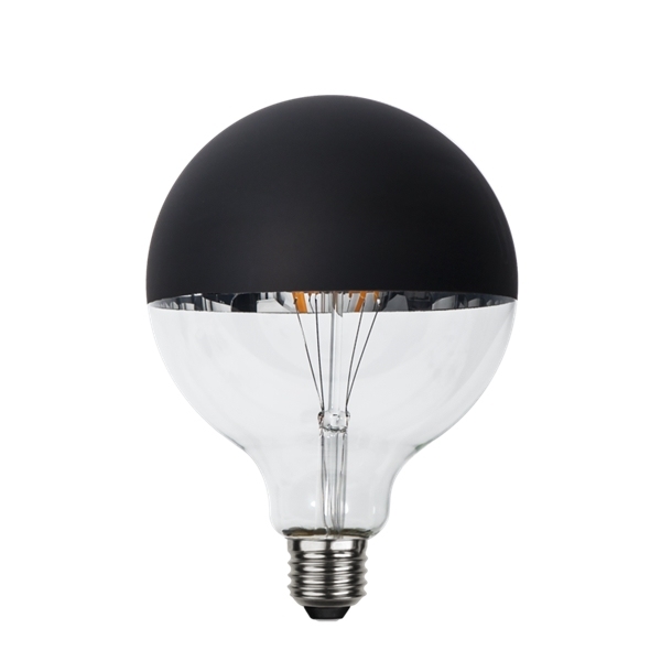 Light bulb Half Black